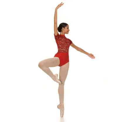 Collant ballet renda japonesa